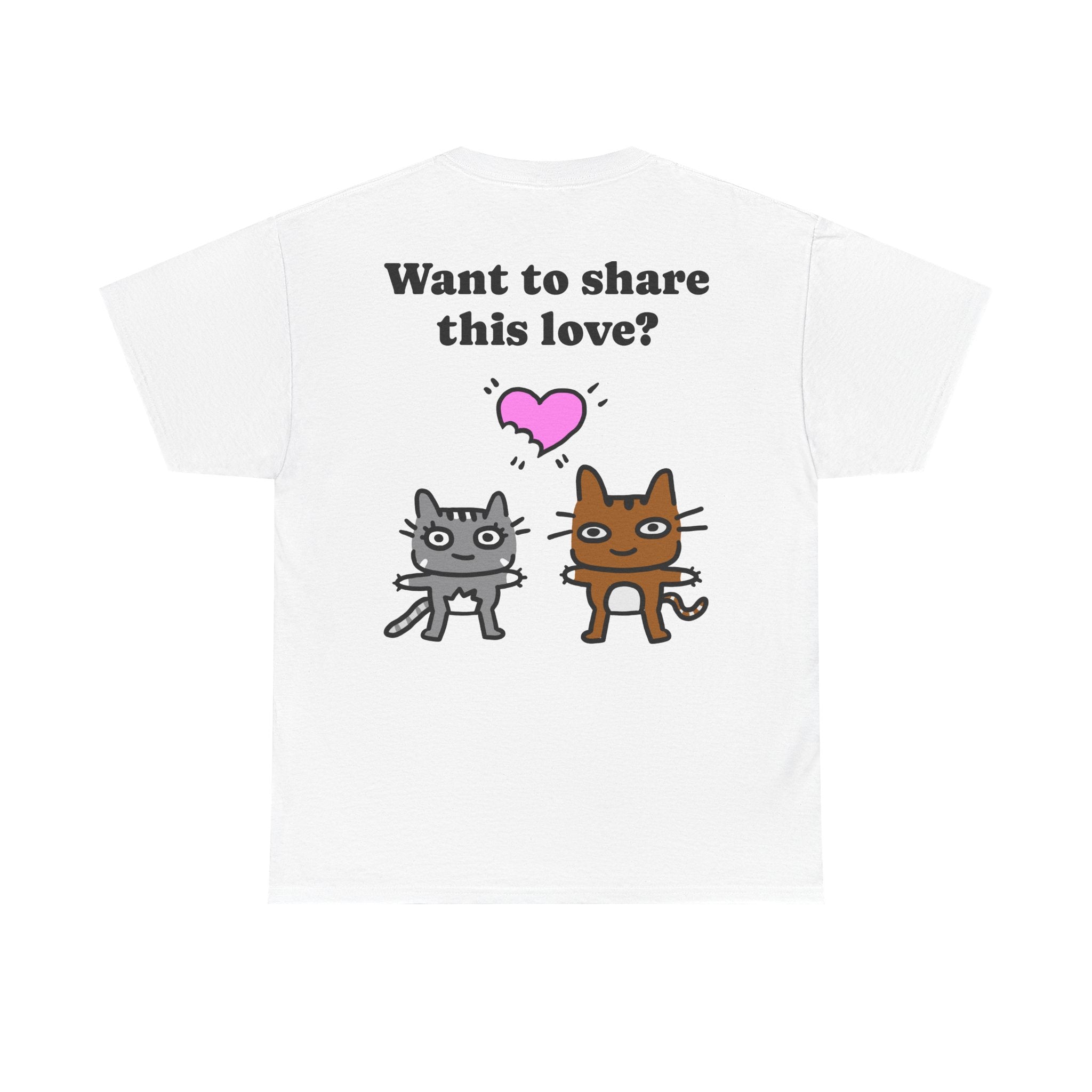 Sharing love: -Oversized: -