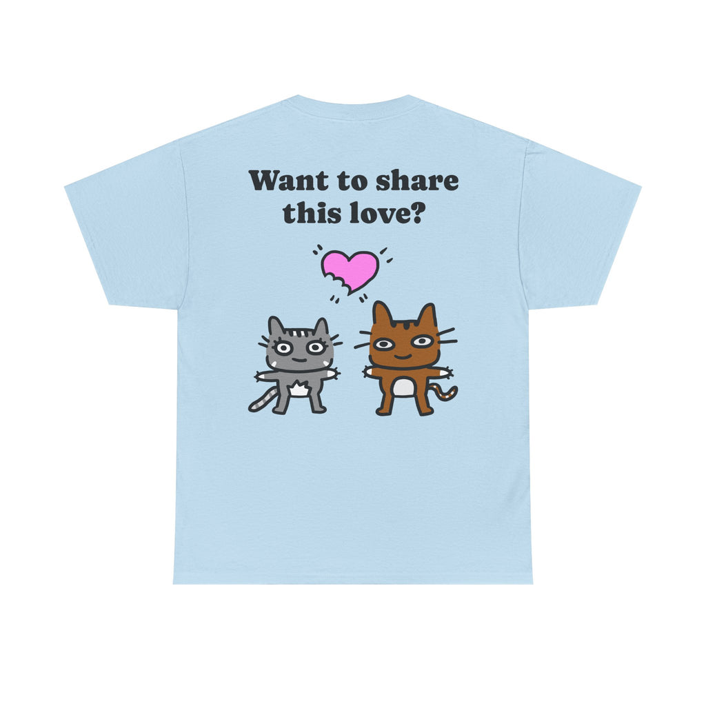 Sharing love: -Oversized: -