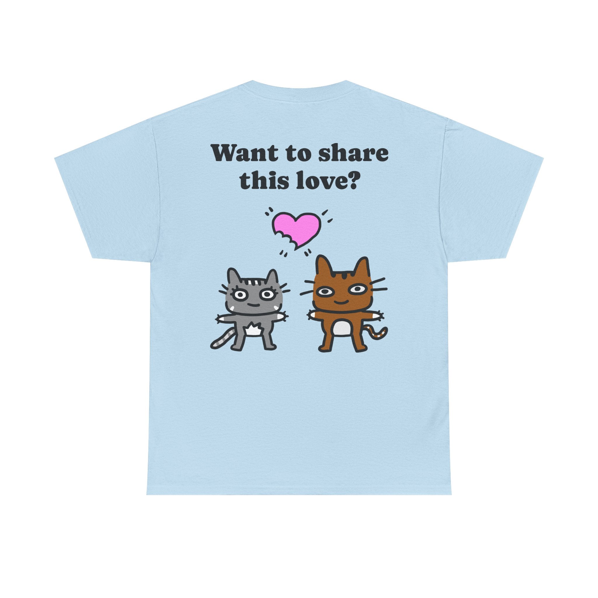 Sharing love: -Oversized: -
