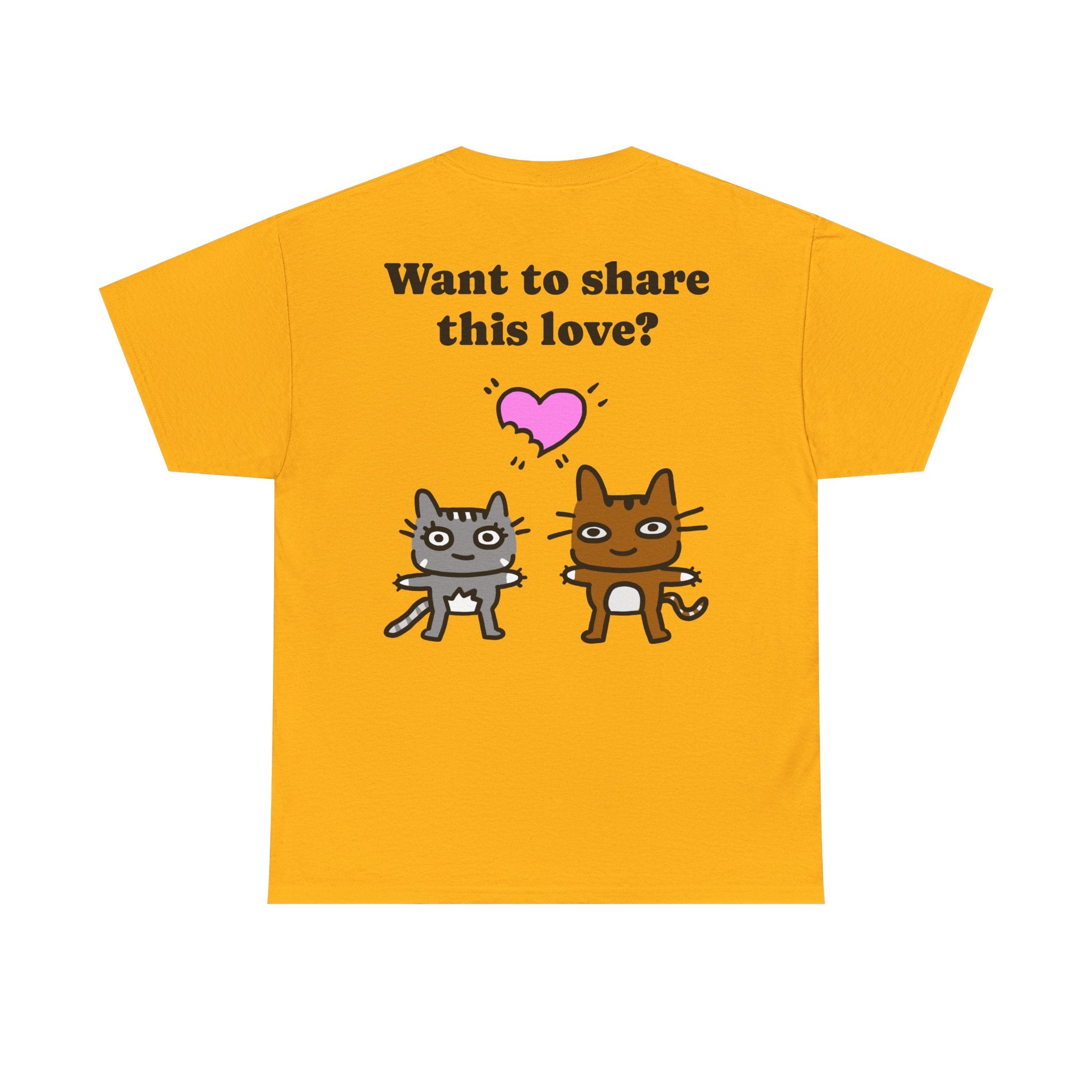 Sharing love: -Oversized: -