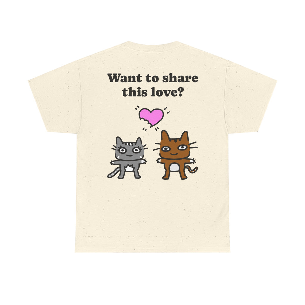 Sharing love: -Oversized: -