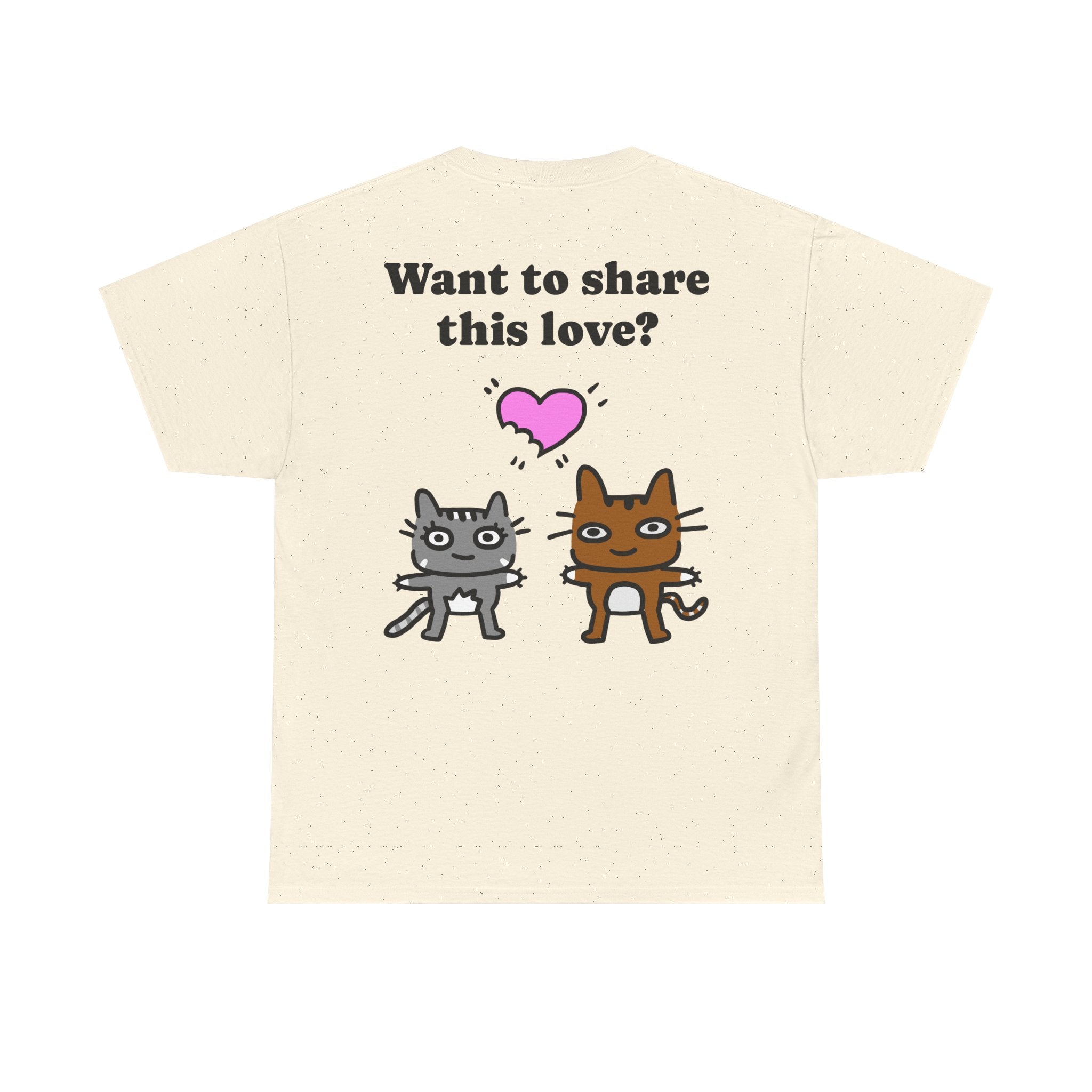 Sharing love: -Oversized: -