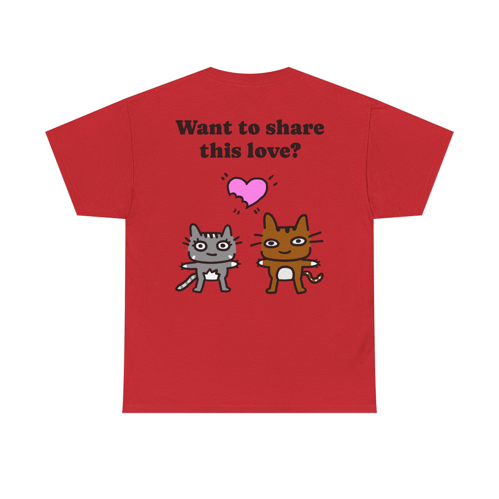 Sharing love: -Oversized: -