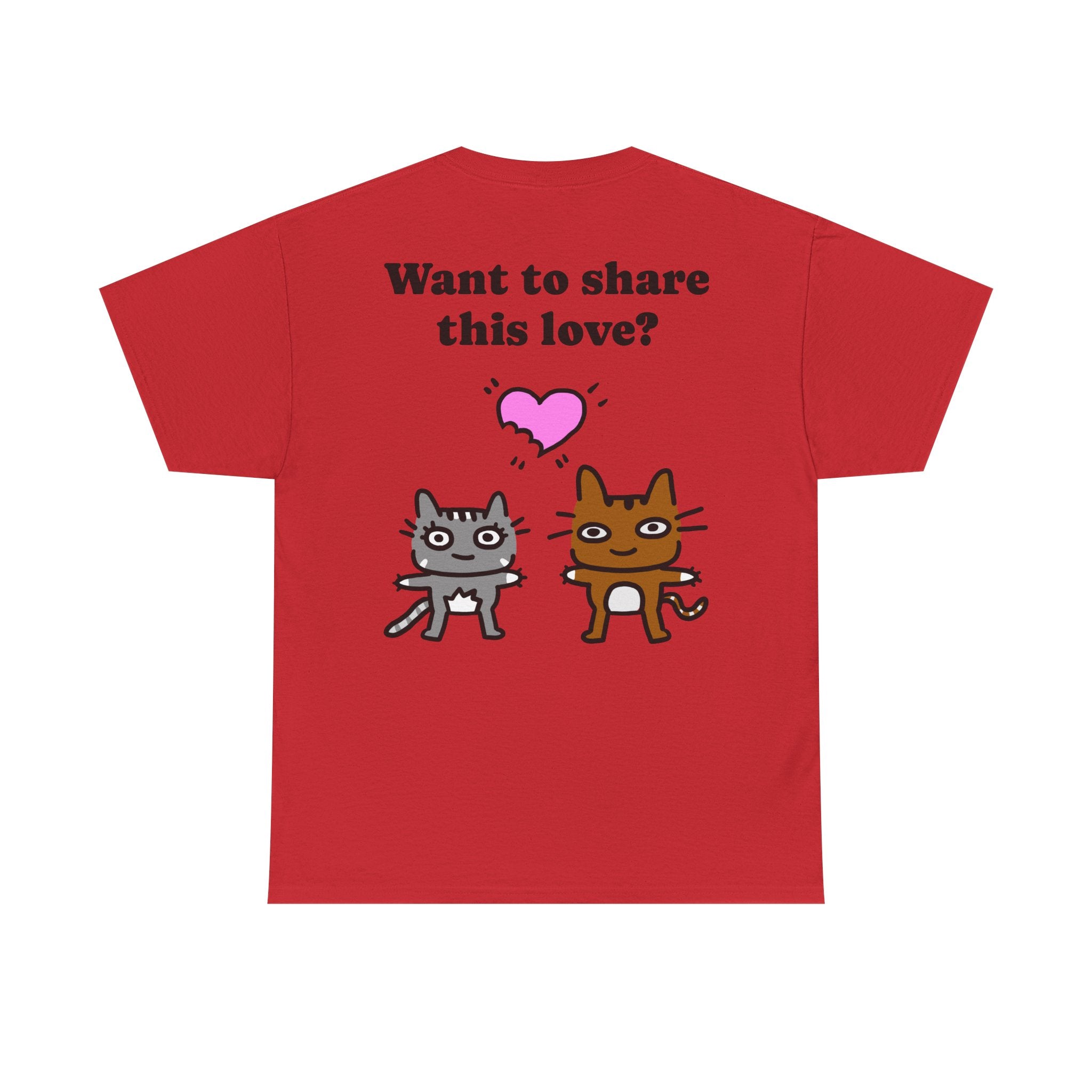 Sharing love: -Oversized: -