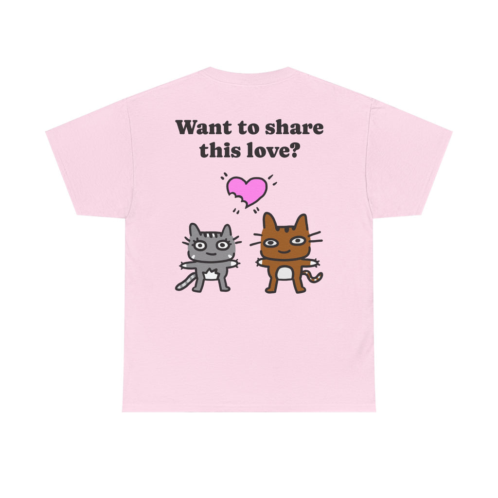 Sharing love: -Oversized: -