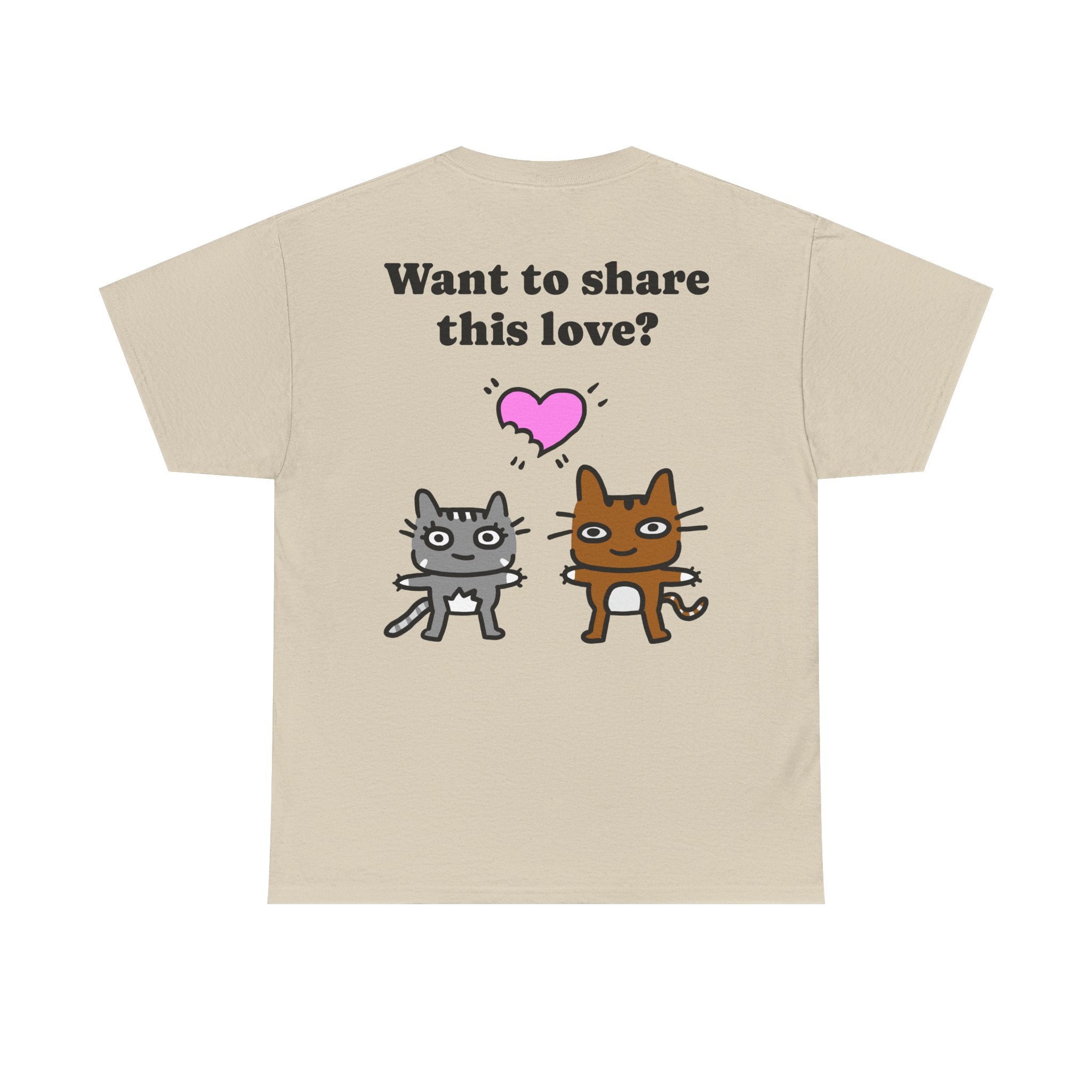 Sharing love: -Oversized: -